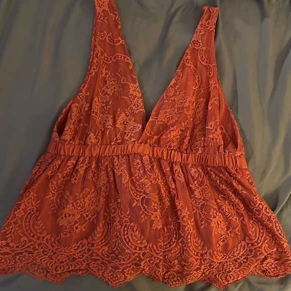 Free people lace tank size L - Picture 3 of 5